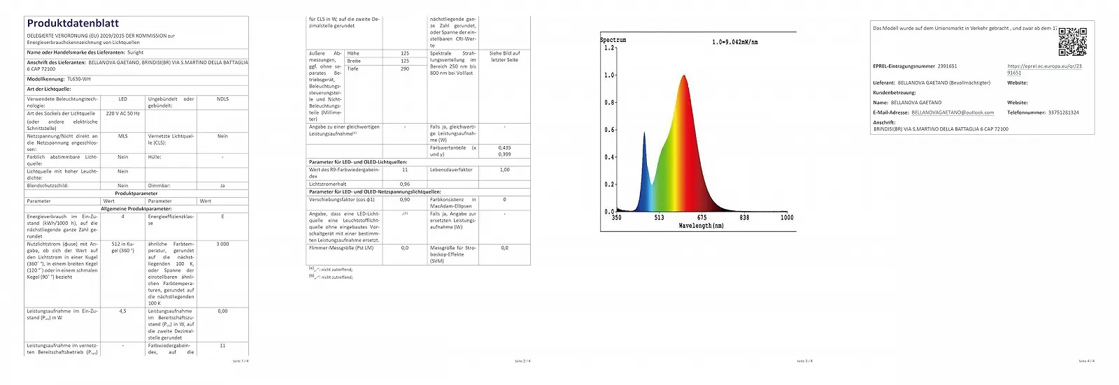 Приліжкова лампа Suright сенсорна диммована USB A+C лляний абажур дерев'яна основа LED лампа в комплекті, фото №7