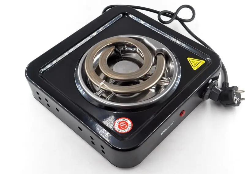 Электроплита Domotec MS-5531 плита электрическая настольная Домотек с широкой спиралью 1000 Вт, фото №4