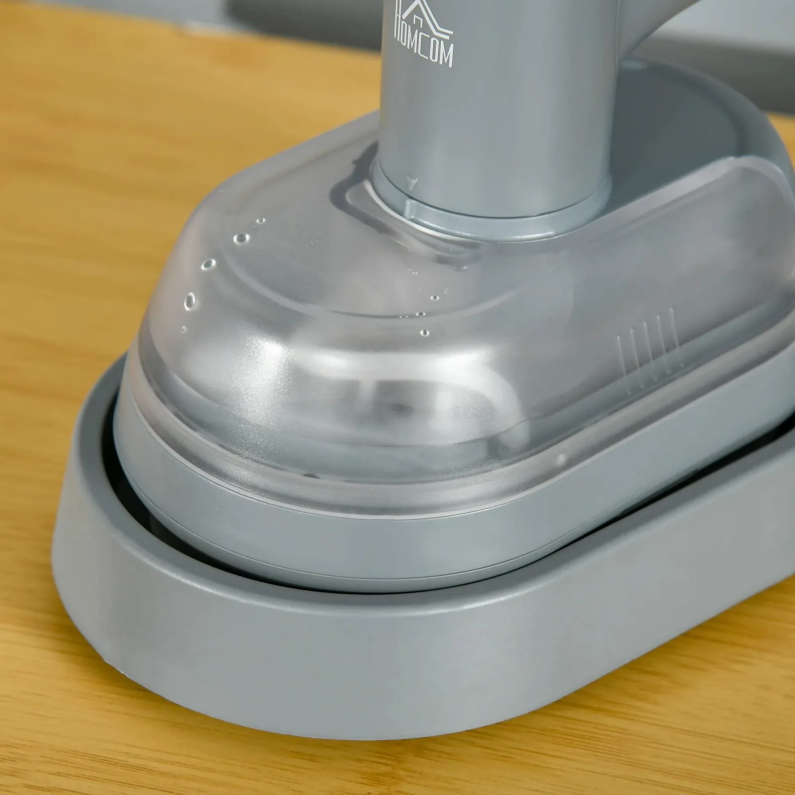 Вертикальный отпариватель HOMCOM 1200 Вт 100 мл 2 уровня пара Серый, фото №9