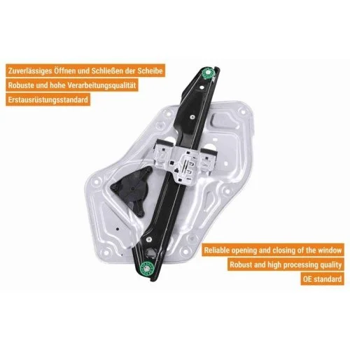 Склопідйомник VAICO V10-7614 Original VAICO Quality для AUDI SEAT SKODA VW VAG, фото №3