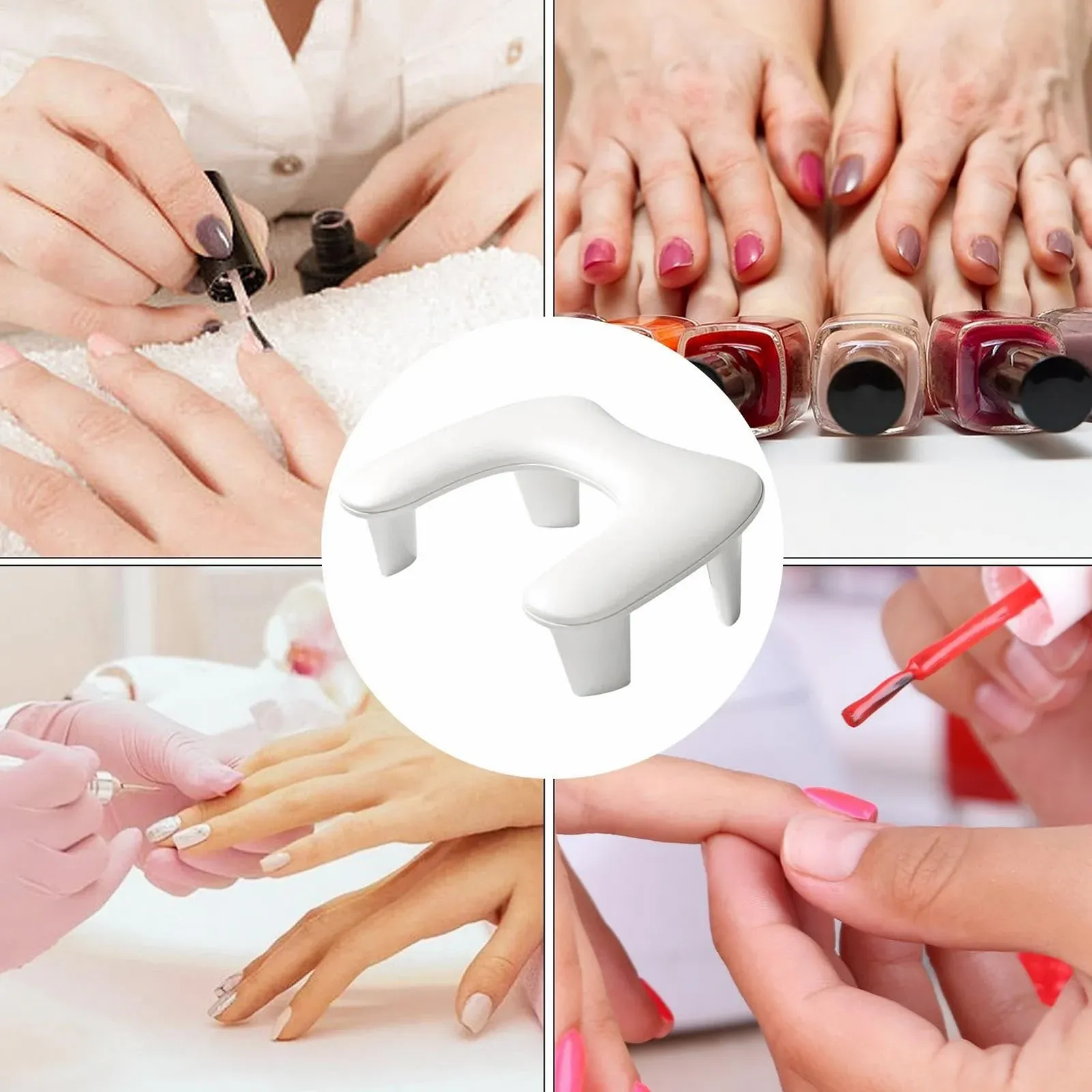 Підставка для рук з подушечкою для нігтів Principia, знімна подушка, фото №4