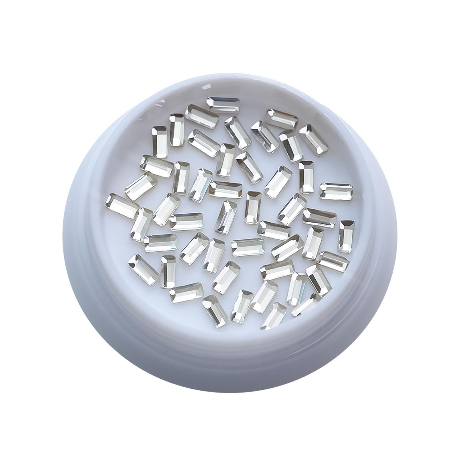 Стрази Прозорий Кристал Діамантовий Дизайн 50 шт., фото №1