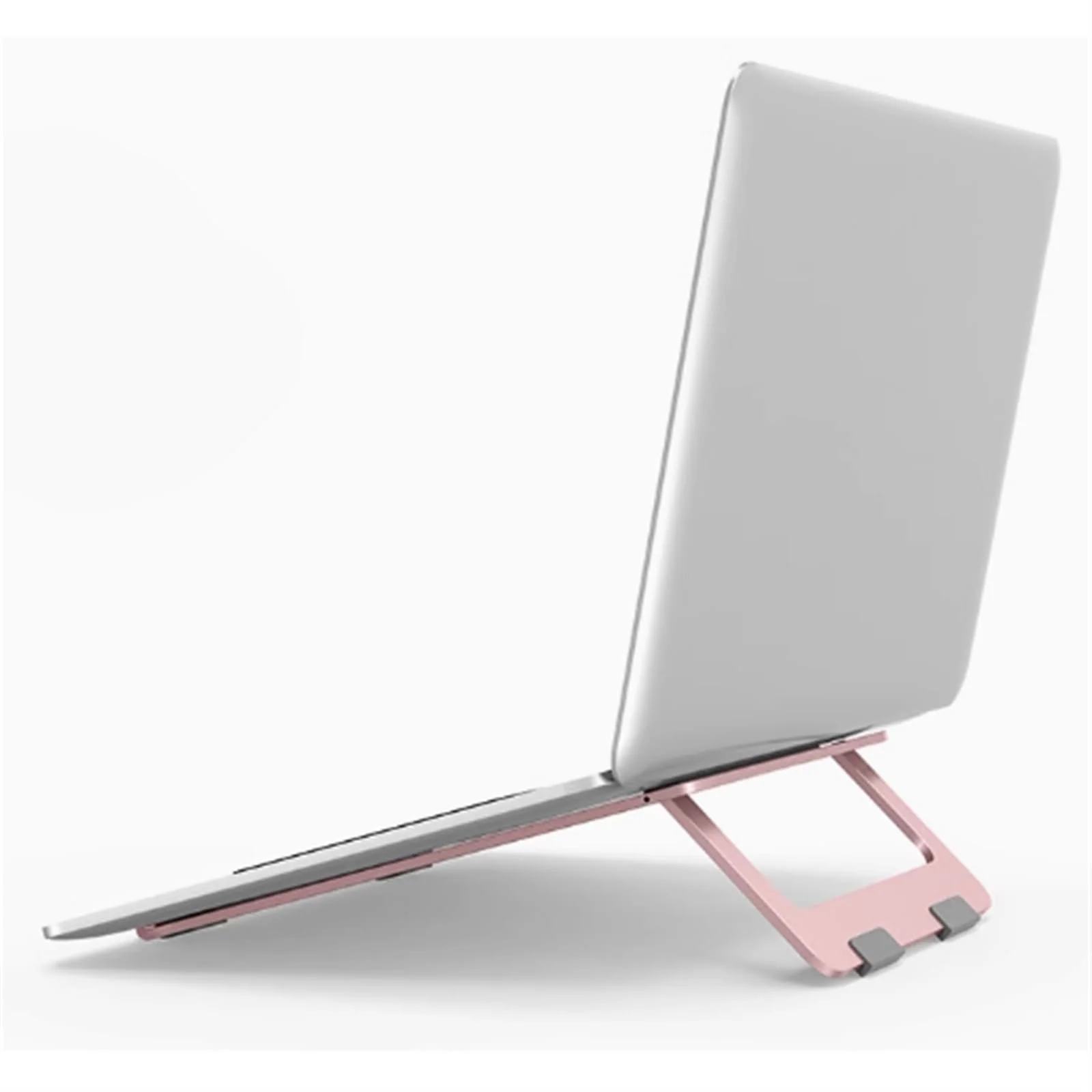 Подставка для ноутбука алюминиевая складная для стола для всех ноутбуков 15,6 дюймов, фото №1 Подставка для ноутбука алюминиевая складная для стола для всех ноутбуков 15,6 дюймов, фото №1