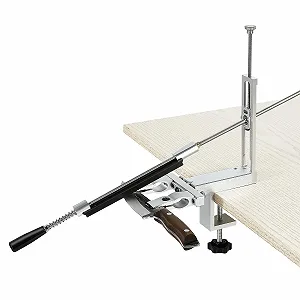 Точило для ножів KESOTO з фіксованим кутом та поворотом на 360 градусів 30 см synthetic.ua - Фото 1