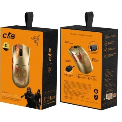 Мышка Razer Viper V3 Pro Wireless/USB Counter-Strike 2 Edition (RZ01-05120800-R3M1), фото №5 Мышка Razer Viper V3 Pro Wireless/USB Counter-Strike 2 Edition (RZ01-05120800-R3M1), фото №5