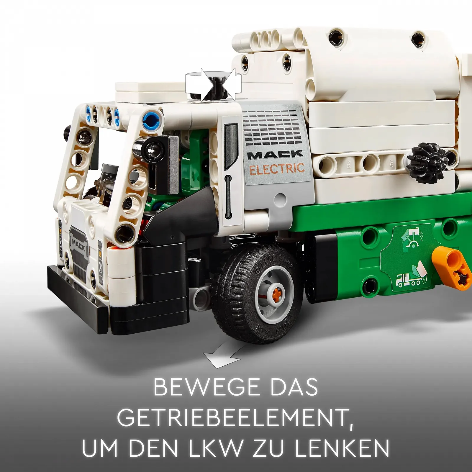 Конструктор Lego Technic Mack LR Electric Garbage Truck 42167, фото №4