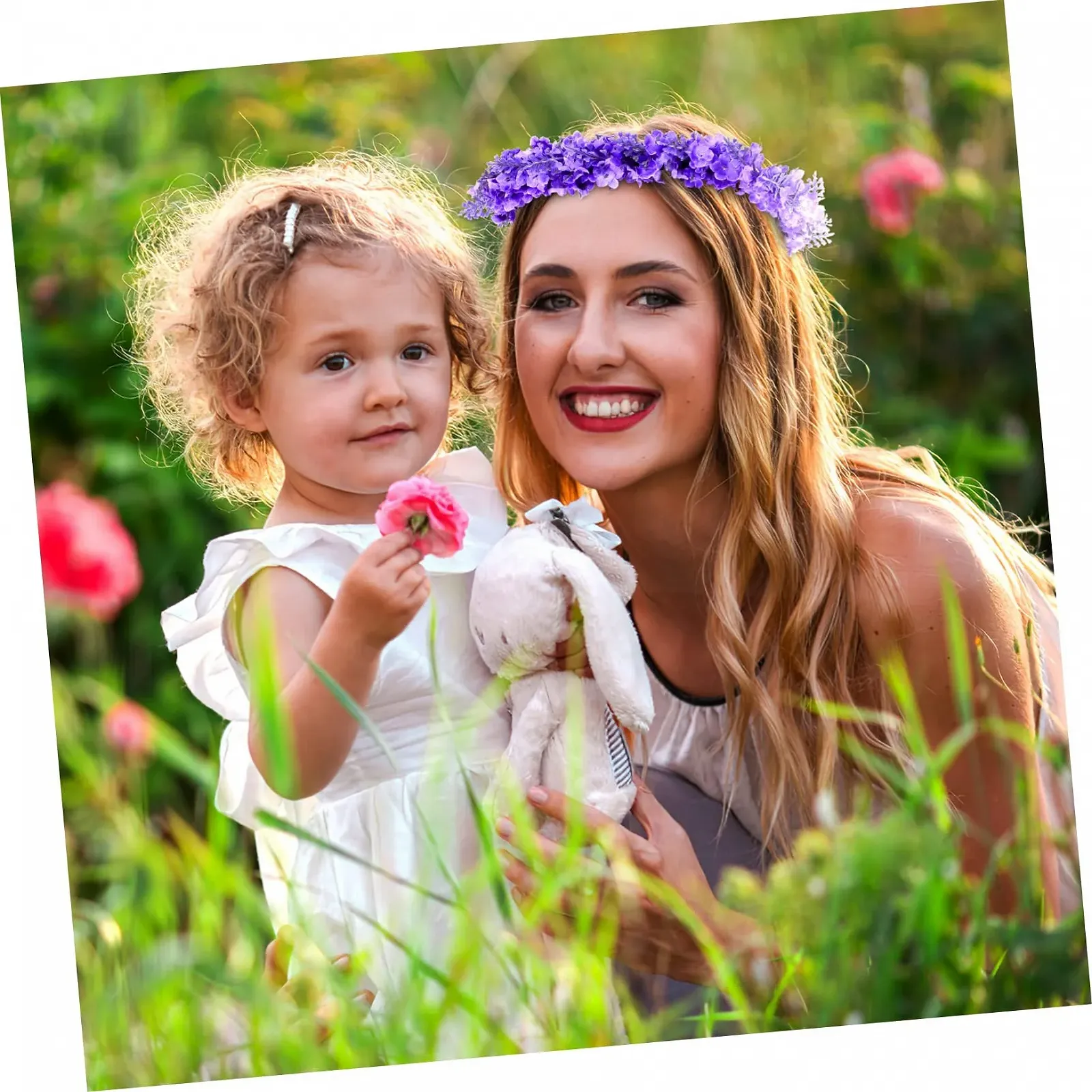 Вінок на голову Abaodam Набір з 4 весільних прикрас для волосся, фото №8