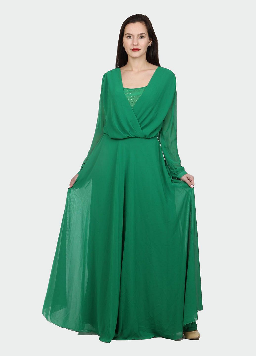 Платье Enna Levoni М Зеленый (ND-3785-4-Green), фото №3