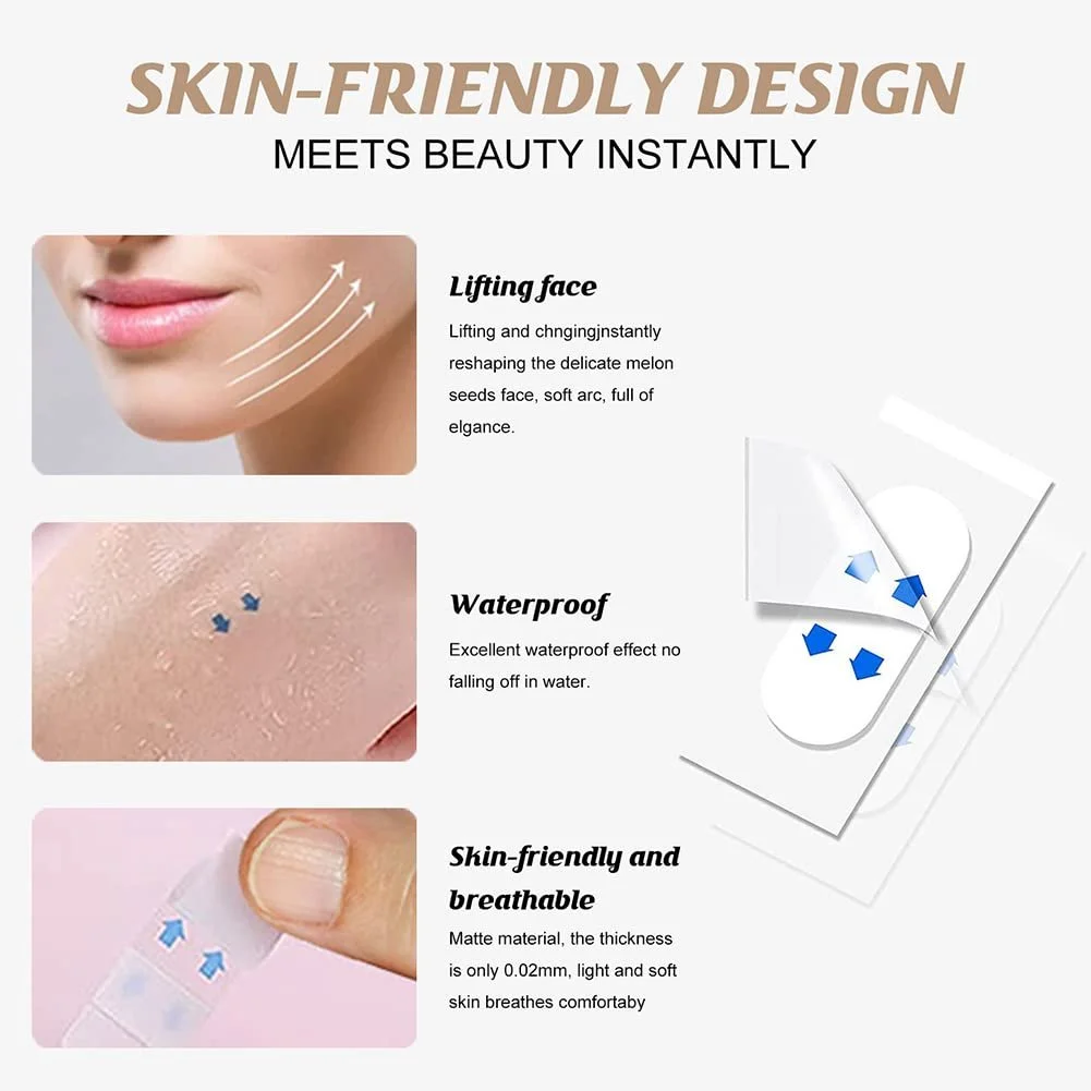 Стікери для підтяжки обличчя, 30 шт., стрічка для підтяжки обличчя, фото №9 Стікери для підтяжки обличчя, 30 шт., стрічка для підтяжки обличчя, фото №9