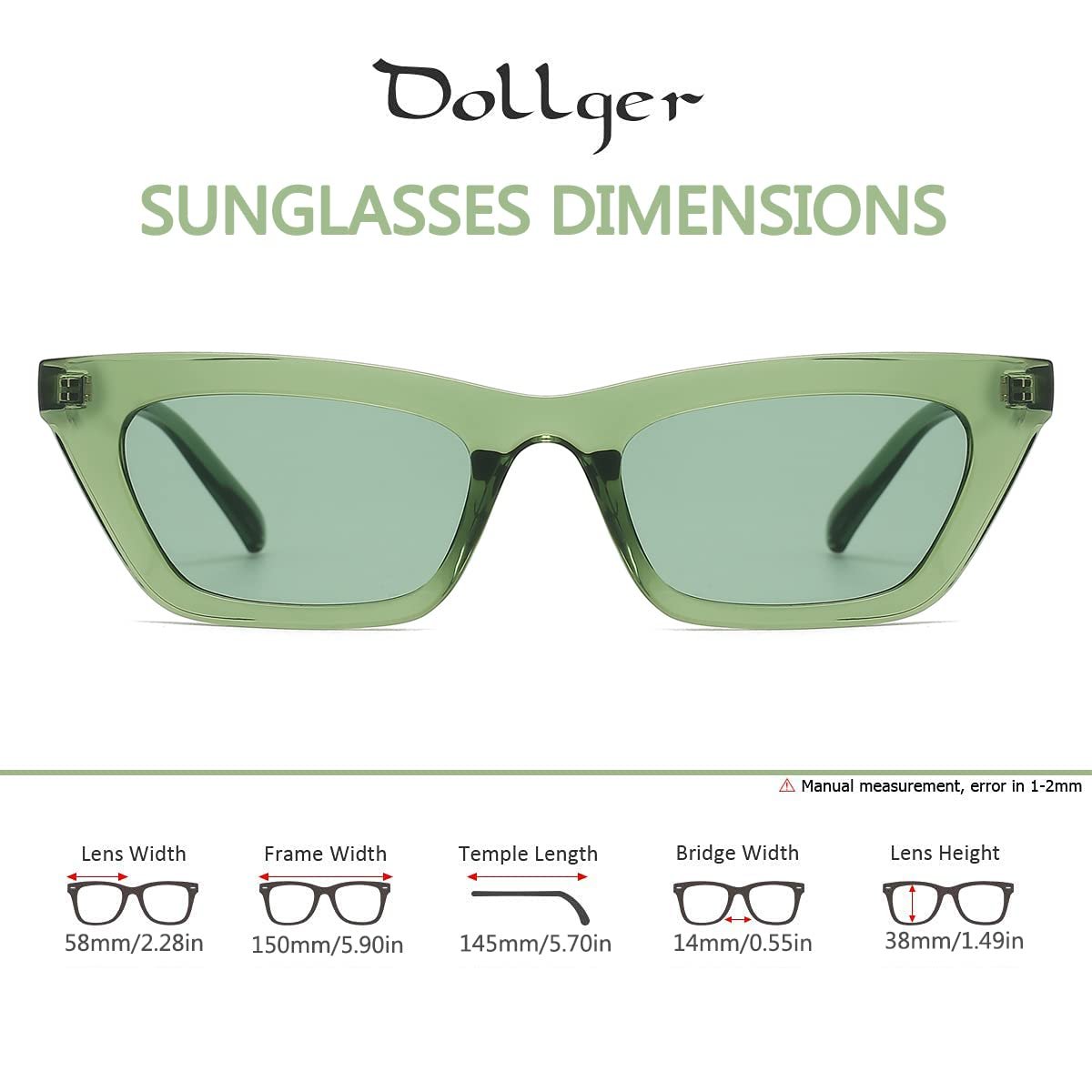 Сонцезахисні окуляри Котяче око Dollger для жінок, захист від УФ-випромінювання, вінтажні, ретро, квадратні, малі, фото №5 Сонцезахисні окуляри Котяче око Dollger для жінок, захист від УФ-випромінювання, вінтажні, ретро, квадратні, малі, фото №5