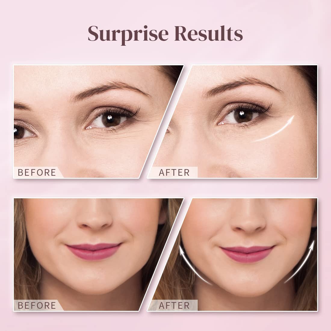 Тейп для обличчя Невидимий для V-подібної форми обличчя, 40 штук, фото №6