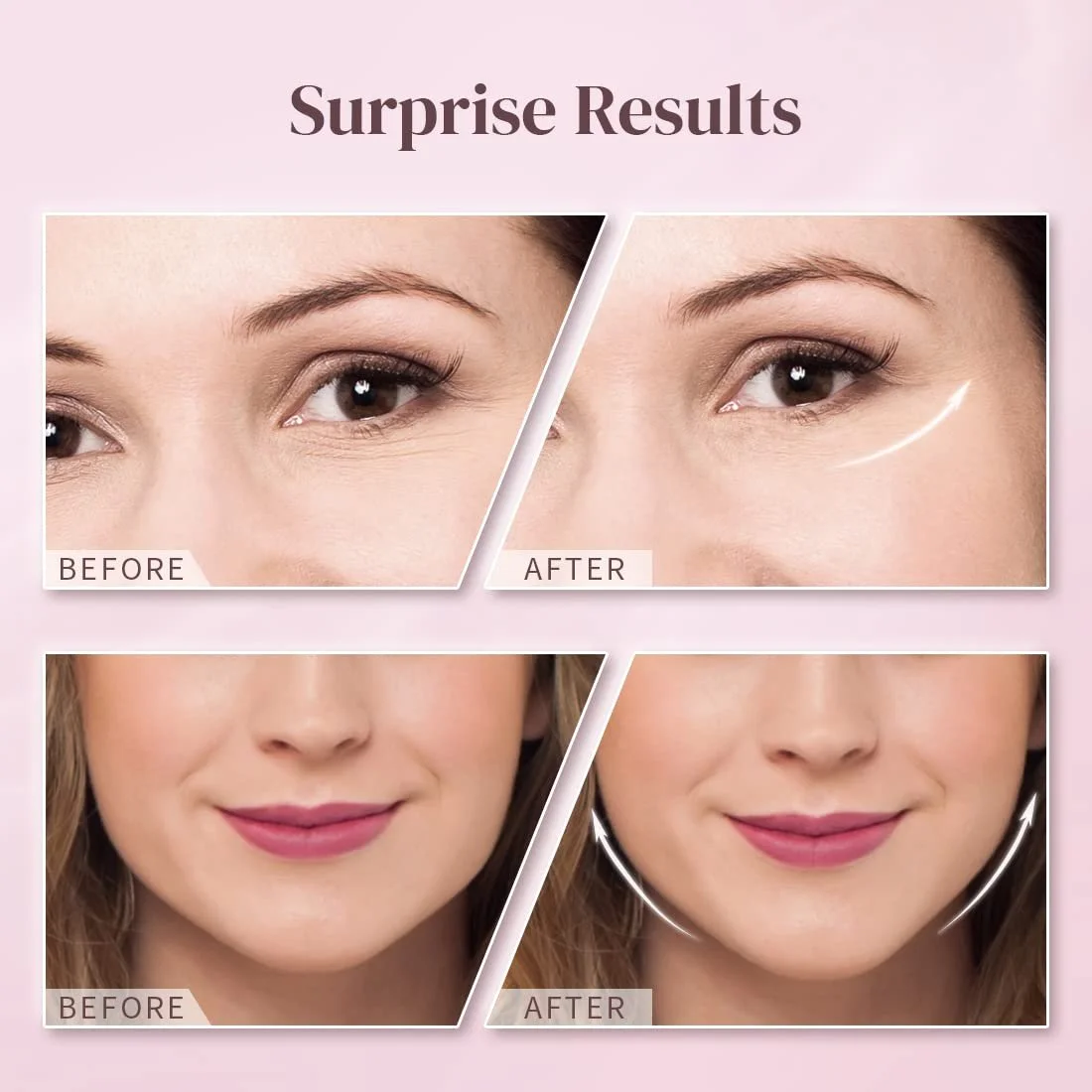 Тейп для лица Невидимый для V-образной формы лица, 40 штук, фото №6