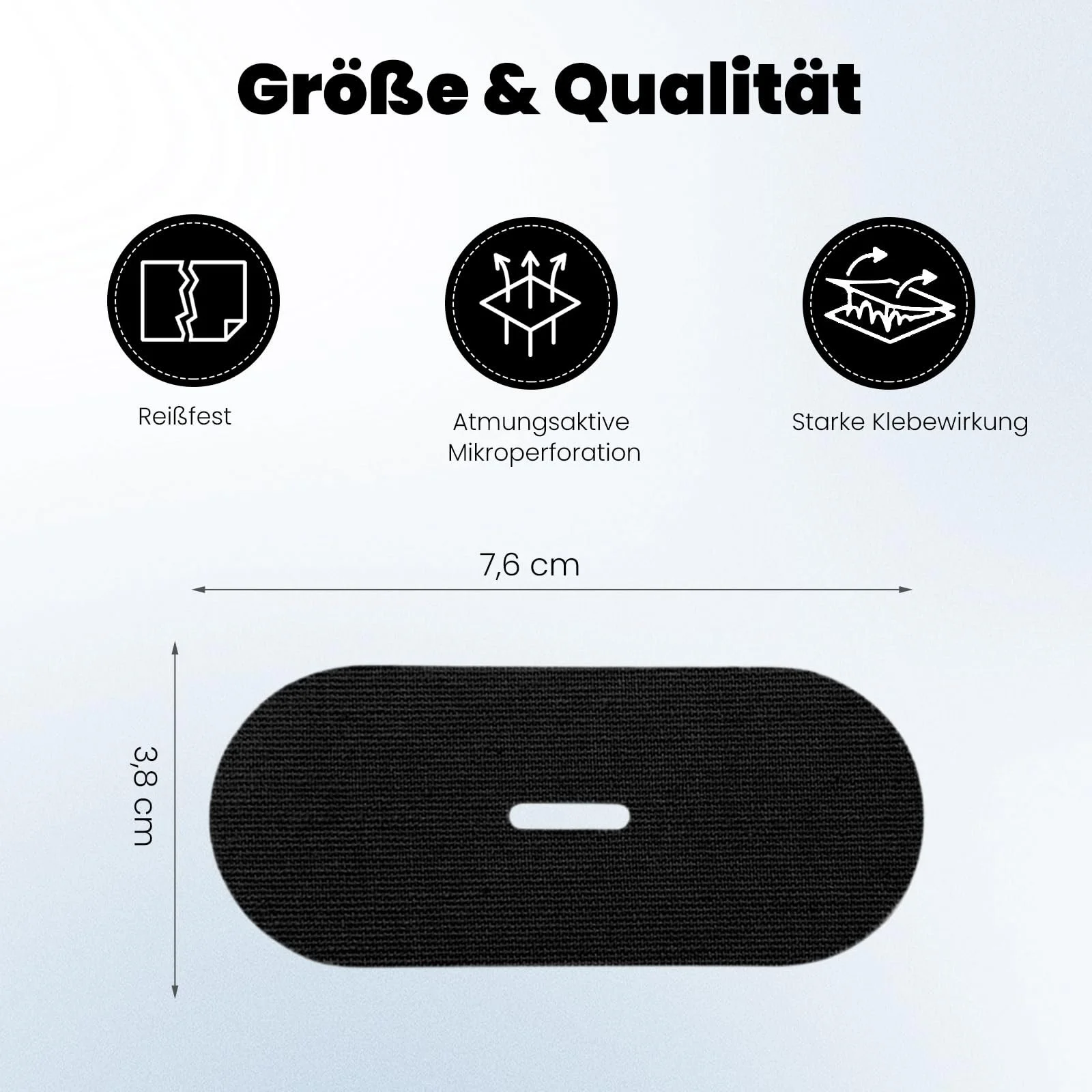 Пластирі для сну, Чорний, 90 штук, фото №4