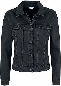 Джинсова куртка Noisy may Nmdebra L/S Жіноча Чорний Wash Denim Noos - Фото 1