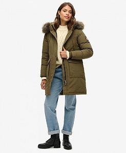 Парка Superdry Everest з штучним хутром для жінок synthetic.ua - Фото 1