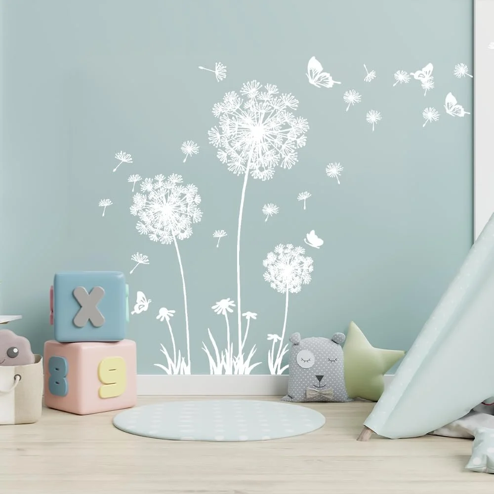 Наклейка на стіну Кульбаба Квіти, фото №7