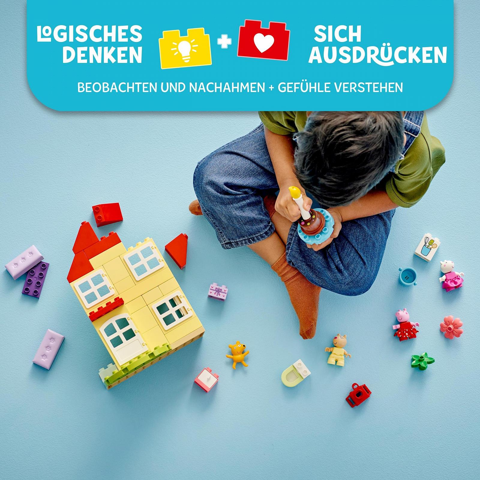 Конструктор LEGO DUPLO Peppas Birthday House 10433, фото №3