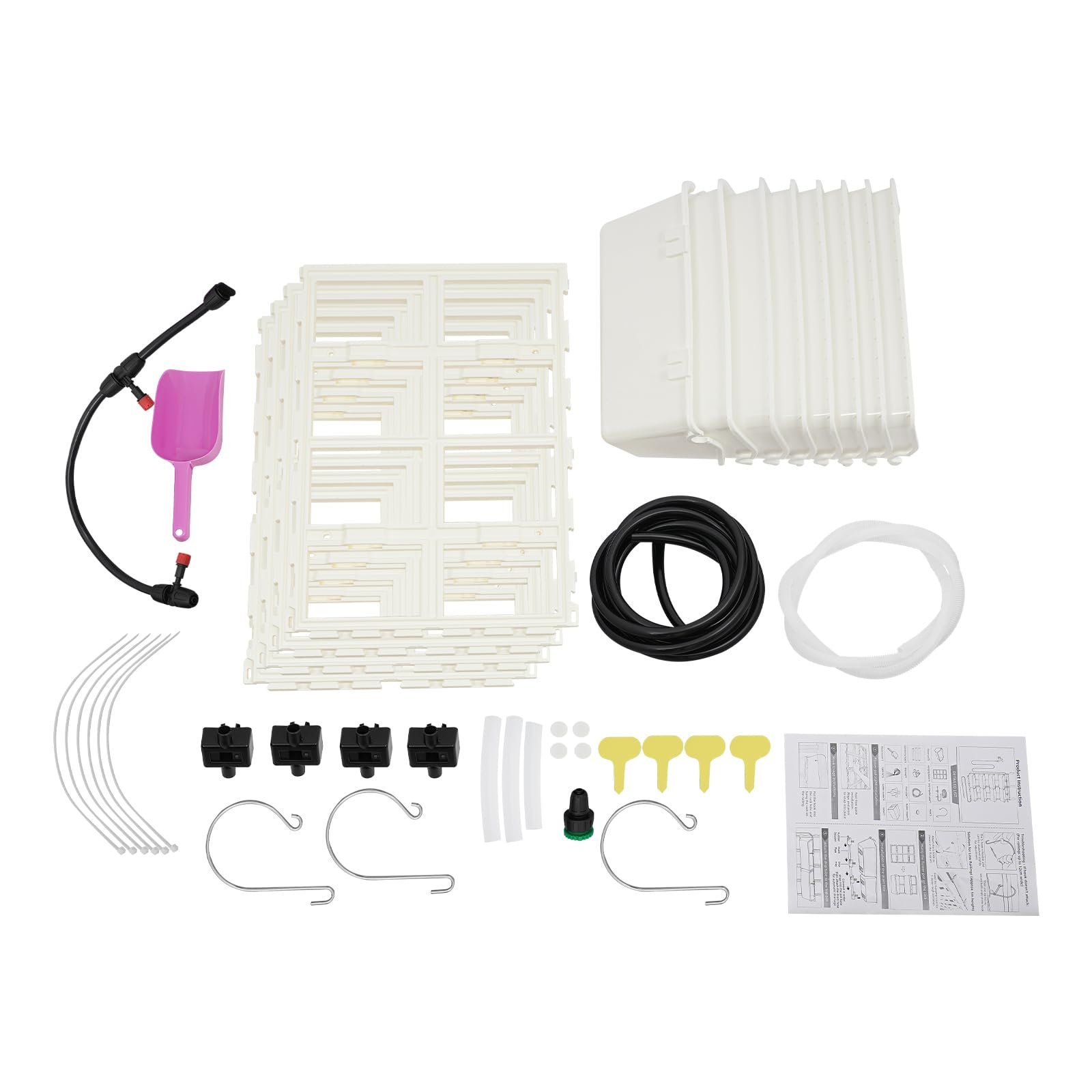 Вертикальна система для настінного озеленення 67 x 18,6 x 93 см Напівпрозора, фото №6 Вертикальна система для настінного озеленення 67 x 18,6 x 93 см Напівпрозора, фото №6