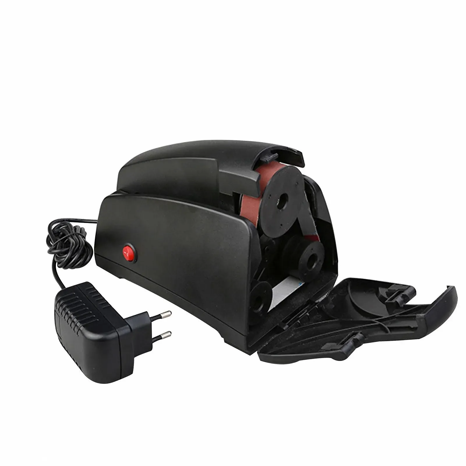 Електрична точилка для ножів Pretfy Швидка з 3 налаштуваннями та 4 шліфувальними стрічками, фото №3