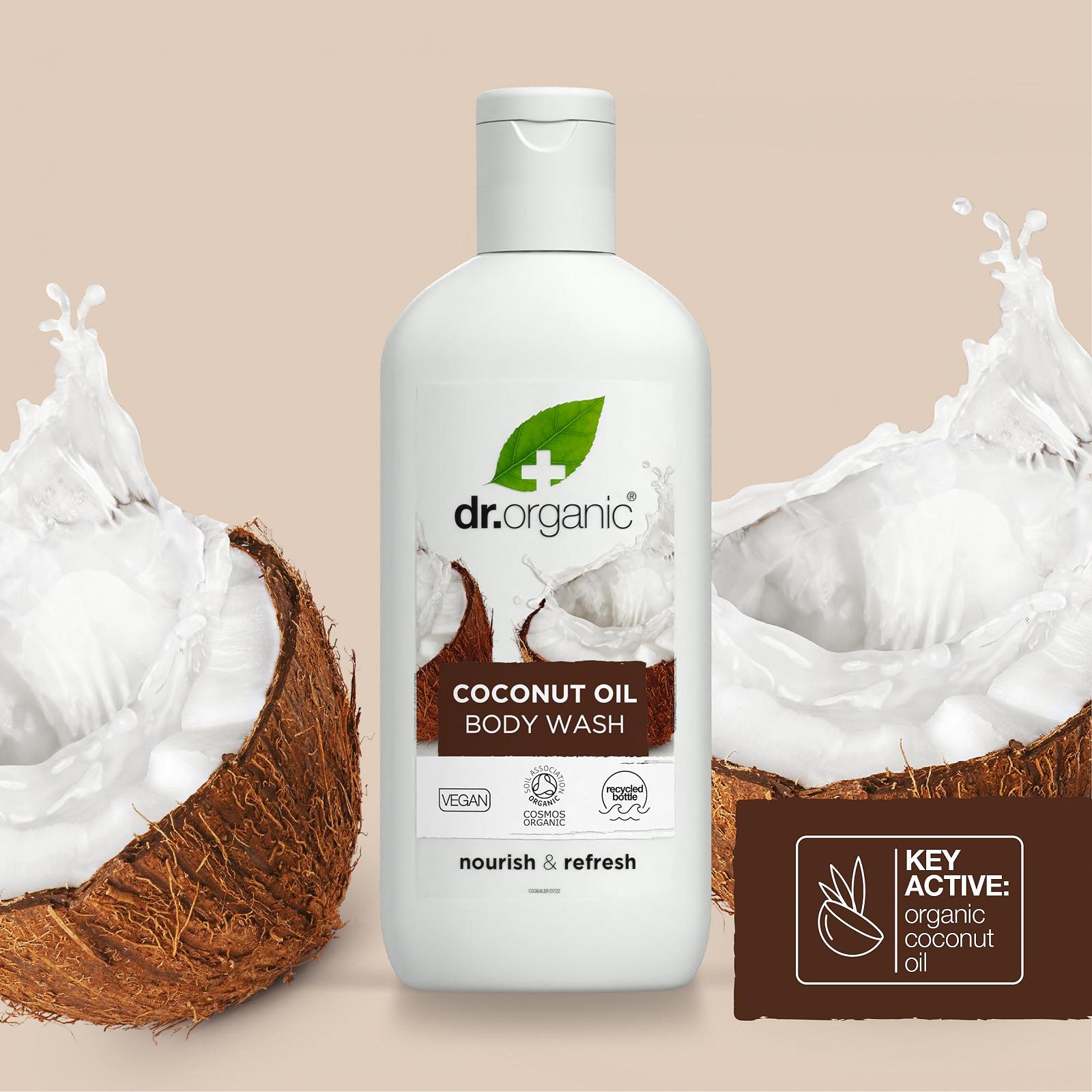 Гель для душа Dr. Organic Cocco 250 мл, фото №6