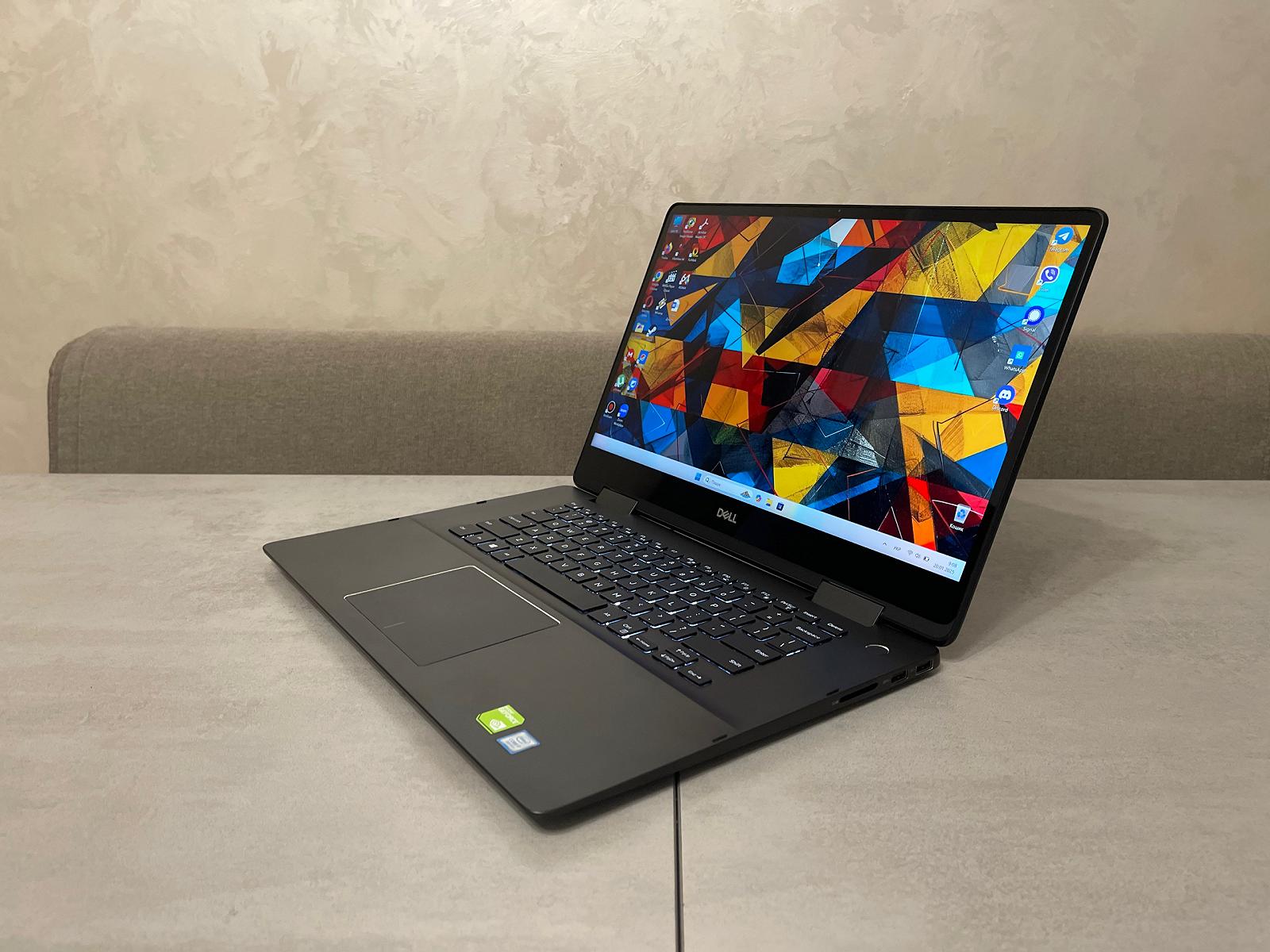 Ноутбук-трансформер Dell Inspiron 7586, 15,6" 4K IPS сенсор, i7-8565U, 16GB, 512GB SSD, NVIDIA GeForce MX150 2GB, фото №2