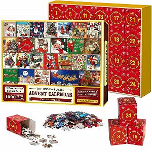 Пазл ChaneeHann Рождественский 25 тем 1000 деталей 68 x 48 см - Фото 1