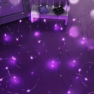 Гирлянда Dalugo 5 м, 50 LED, фиолетовая - Фото 1