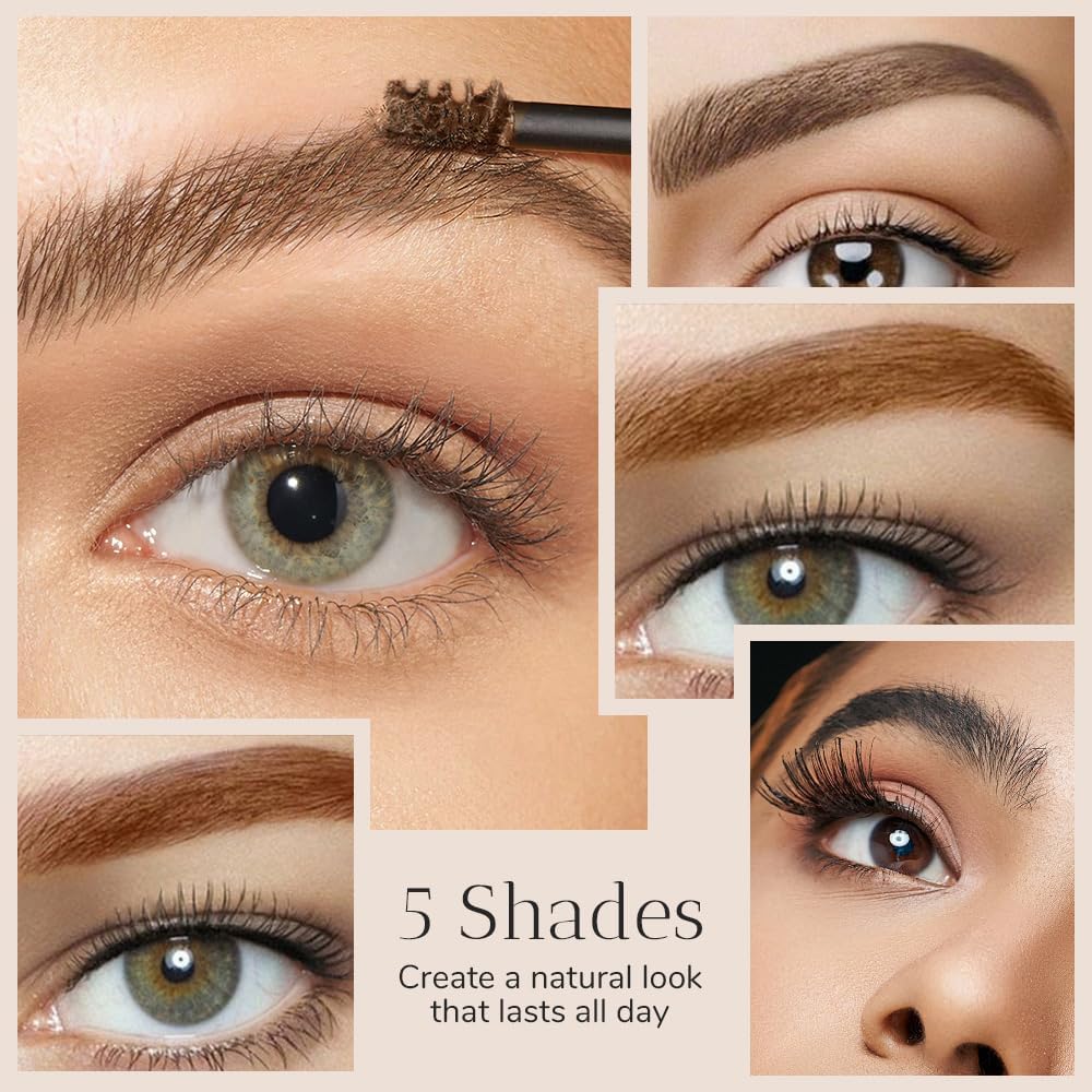 Гель для брів Quick Tinted Водостійка Брова Маскара Auburn, фото №4