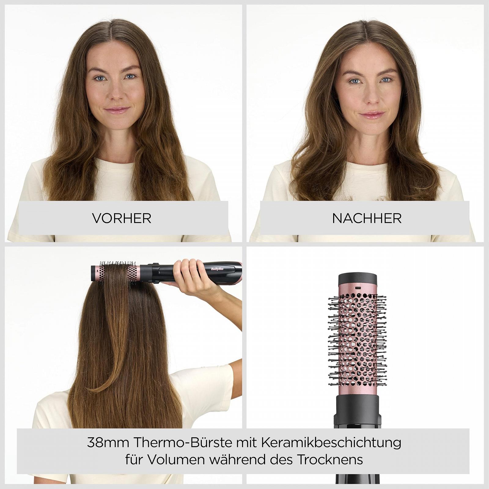 Фен-щетка BaByliss Perfect Finish AS126E 1000 Вт Black, фото №6 Фен-щетка BaByliss Perfect Finish AS126E 1000 Вт Black, фото №6