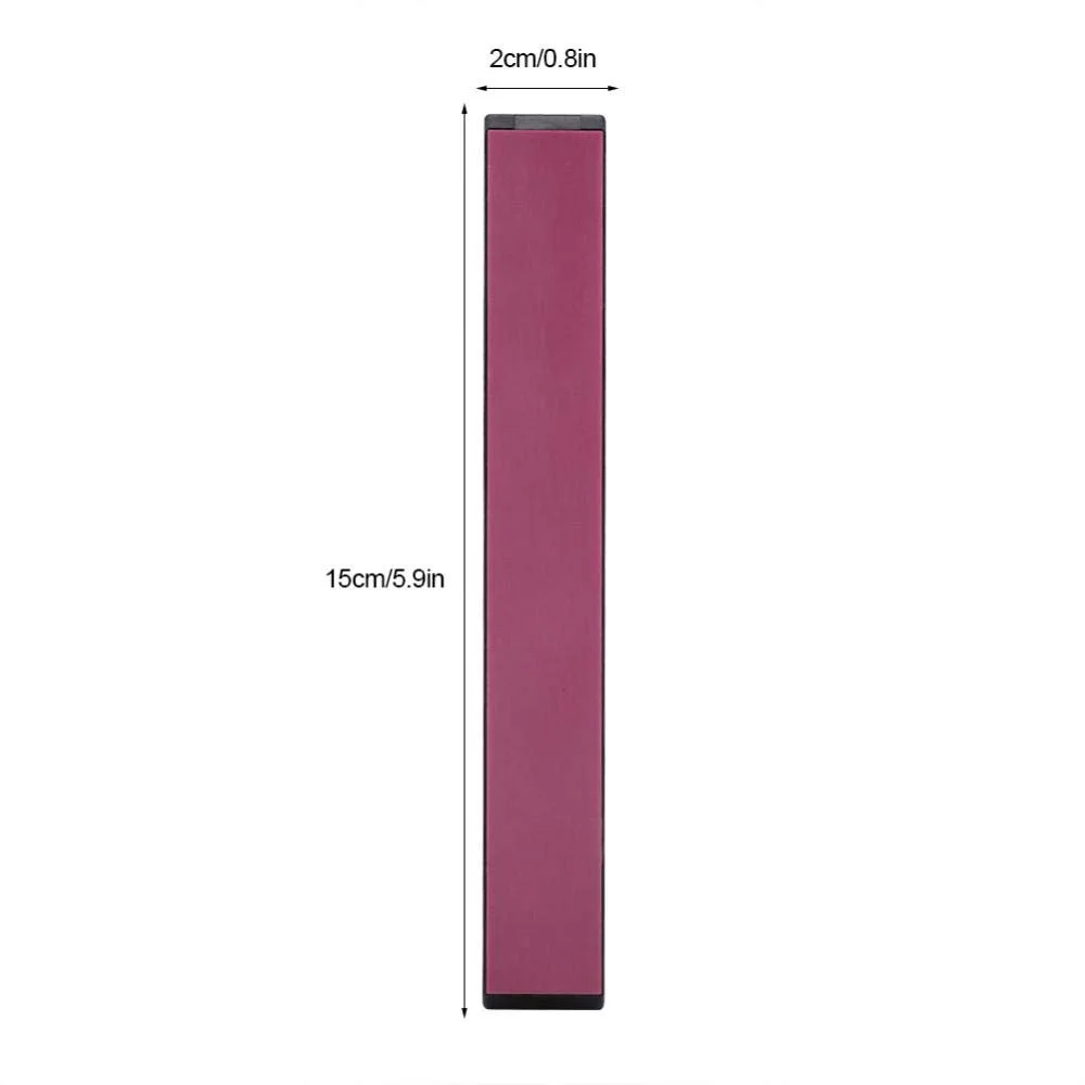 Точильный камень 3000# Ruby рубиновый с нескользящим основанием, фото №2