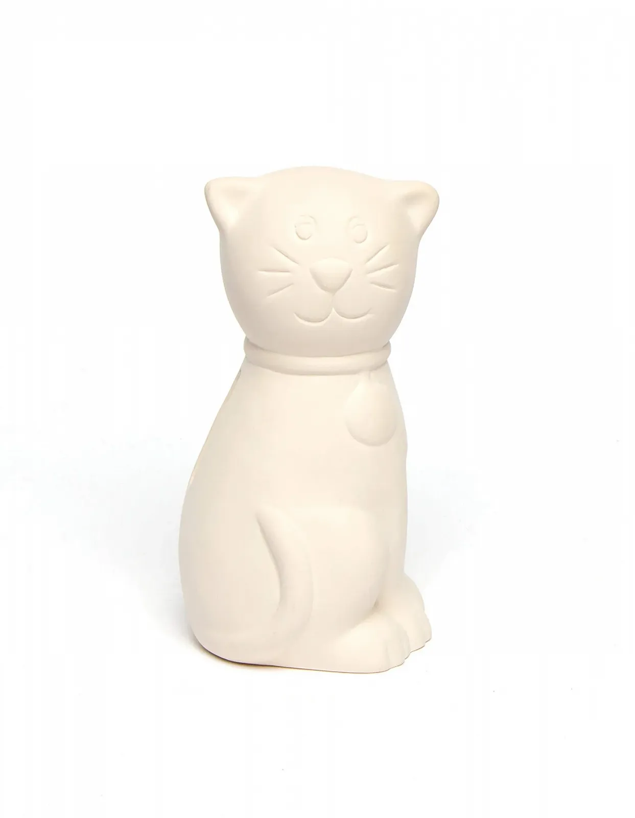Копилка Baker Ross Кот Керамическая 12 см White, фото №3