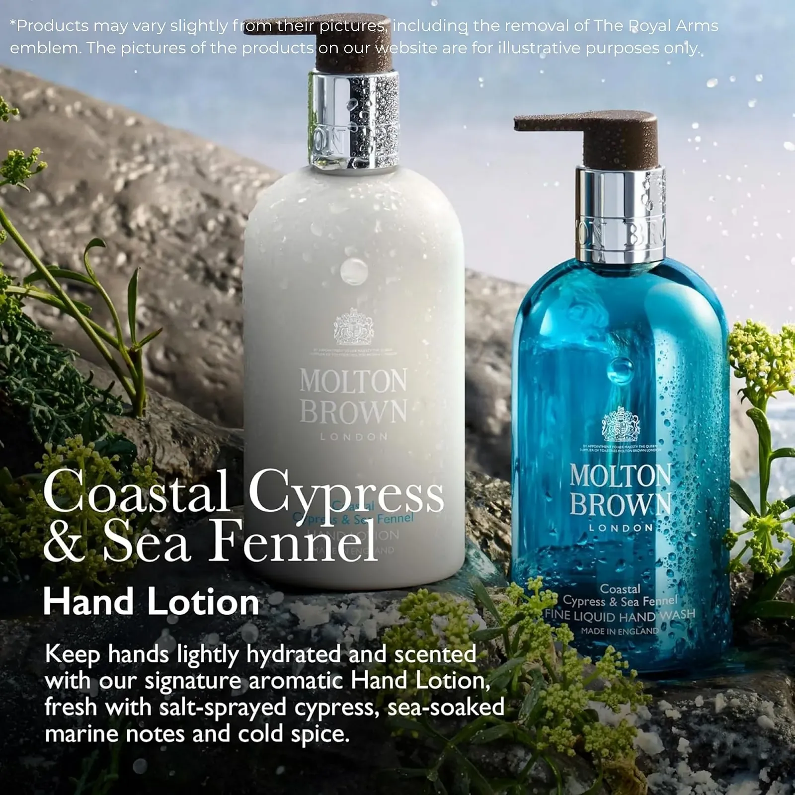 Лосьйон для рук Molton Brown Coastal Cypress & Sea Fennel 300 мл, фото №2 Лосьйон для рук Molton Brown Coastal Cypress & Sea Fennel 300 мл, фото №2