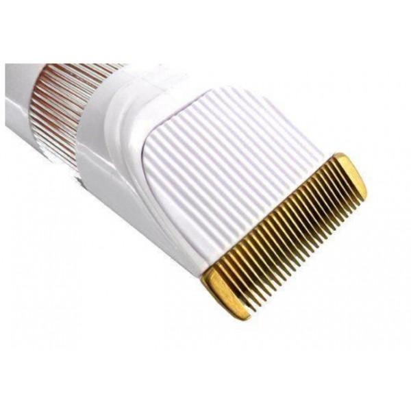 Машинка для стрижки животных Gemei GM-634 USB Профессиональная собак и кошек Белая, фото №3 Машинка для стрижки животных Gemei GM-634 USB Профессиональная собак и кошек Белая, фото №3