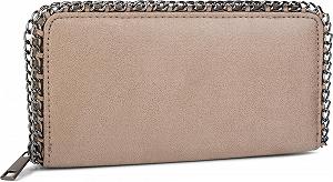 Кошелек styleBREAKER Мягкий Винтажный 02040061 с Цепочкой и Застежкой-молнией, бежевый, Современный - Фото 1