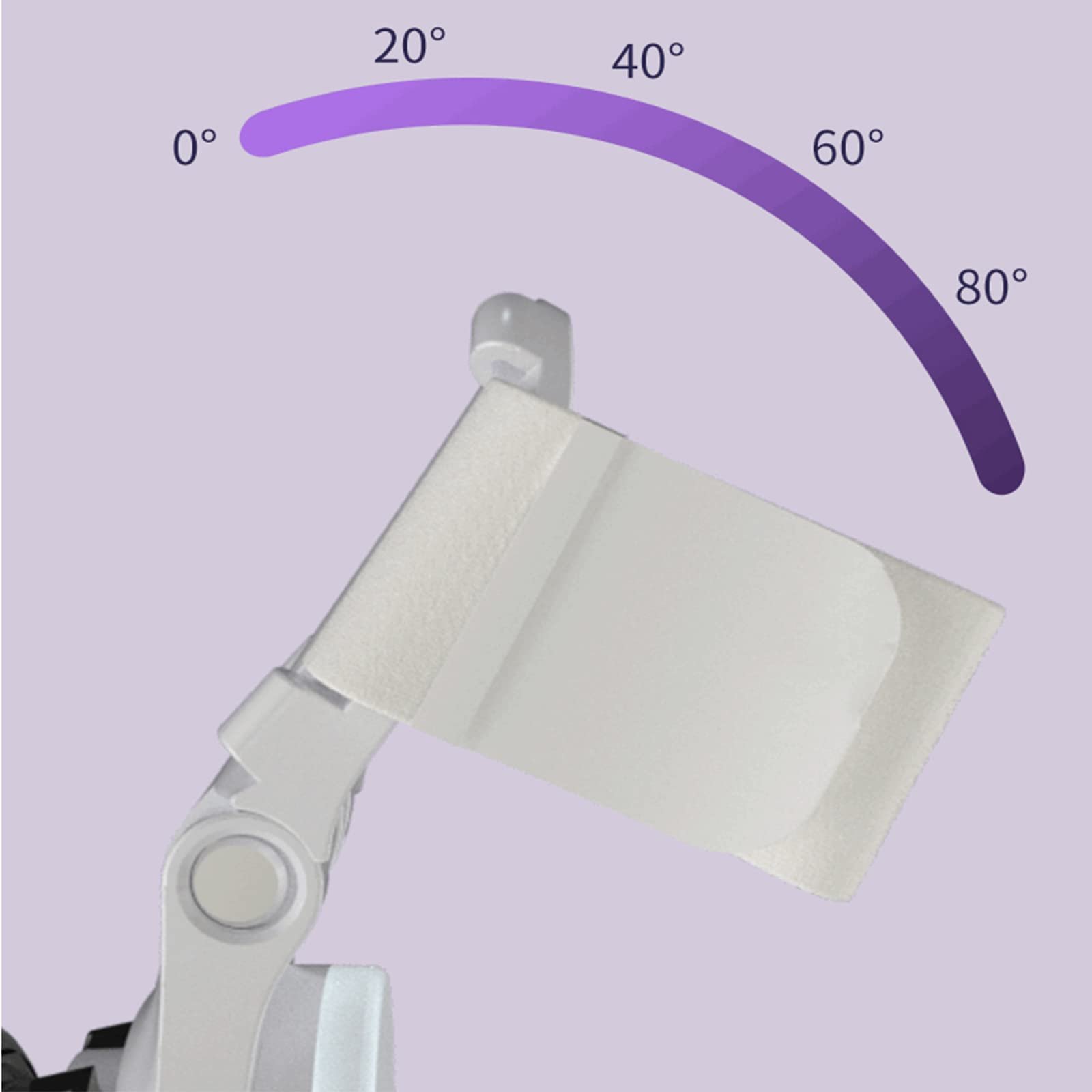 Коректор вальгусної деформації, ортопедичний для великого пальця ноги з 3D кнопкою, регулюванням кута, точною шкалою, гнучким обертанням на 180, фото №5
