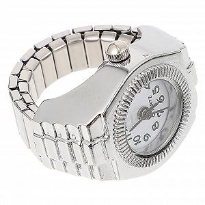 Цифровые часы-кольцо Beaupretty, эластичные кварцевые часы для женщин с четким циферблатом - Фото 1