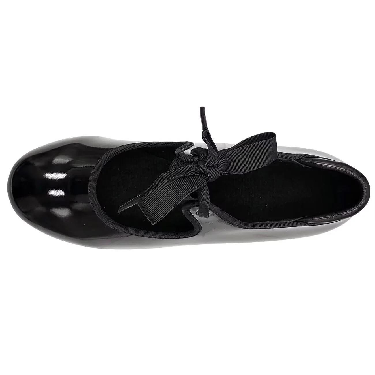 Туфли 2.5 см каблук стеганые черные, фото №3