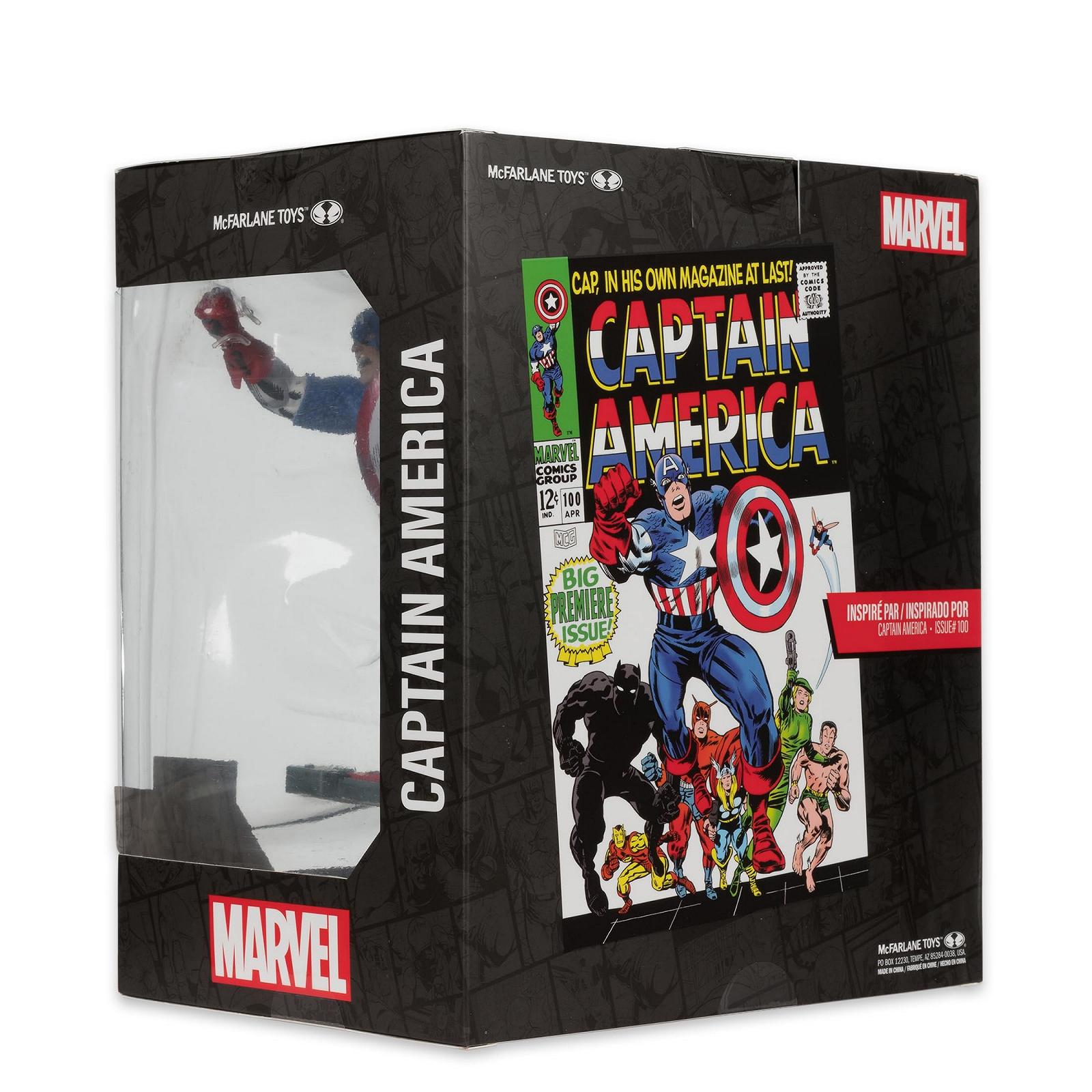 Фигурка McFarlane Toys Marvel Капитан Америка 1:10, фото №8