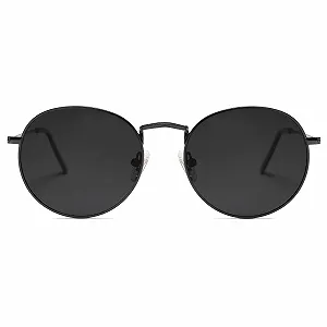 Сонцезахисні окуляри SojoS круглі SJ1014 поляризовані унісекс з дзеркальними лінзами - Фото 1