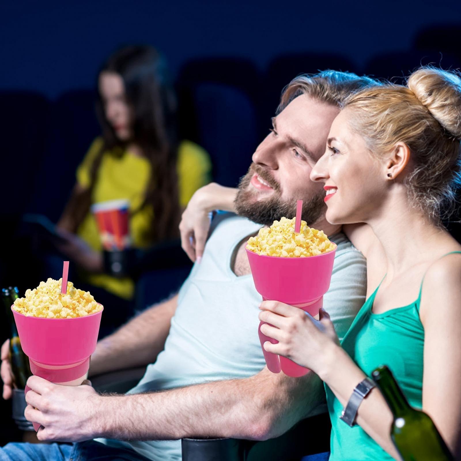 Стакан-кухоль з соломинкою 2-в-1, стакан для подорожей зі змінним кольором, фото №2