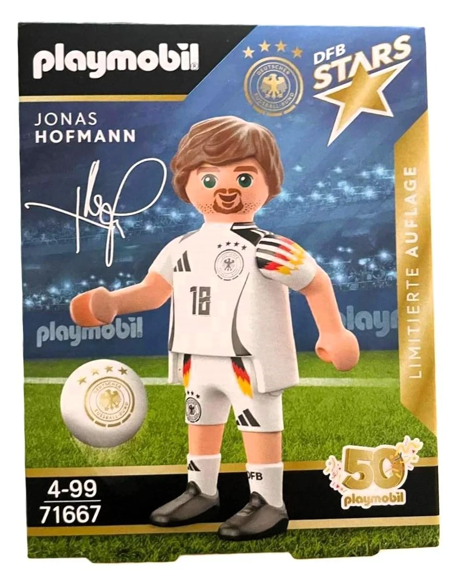 Игровая фигурка Edeka DFB Stars 2024 Jonas Hofmann Limited Edition, фото №1