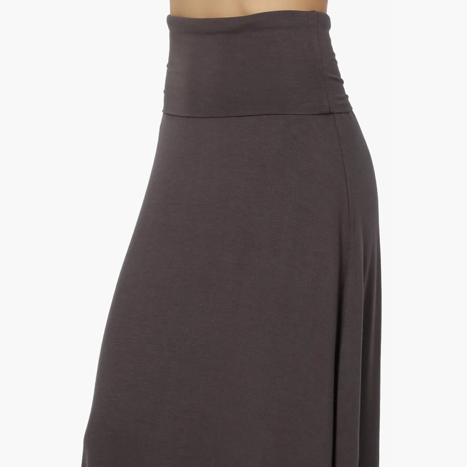 Элегантная юбка макси А-силуэта женская Плиссированная Длинная юбка с высокой талией Юбка-зонт Юбка с карманом Юбка-зонт Юбка «рыбий хвост», фото №5