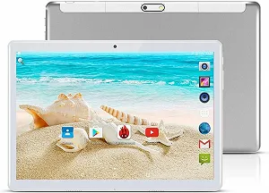 Планшет 10.1" YERA KT107 4/64Gb 3G 2-SIM 4 ядра Android 9 Срібний - Фото 1