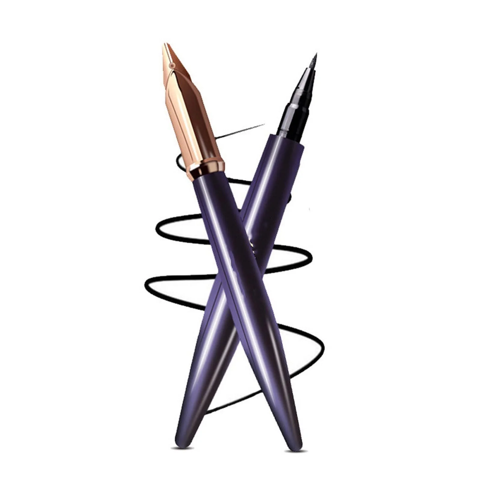 Подводка для глаз Black Seal Eyeliner Liquid 1.5 мл Blue, фото №6