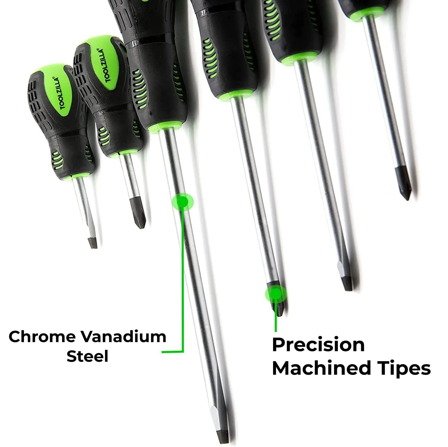 Набір магнітних викруток та підставка TOOLZILLA Professional 36 предметів, фото №4