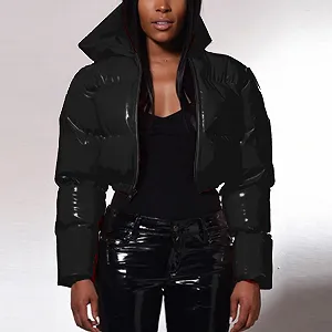 Жіноча тепла довга куртка Елегантне стьобане synthetic.ua - Фото 1