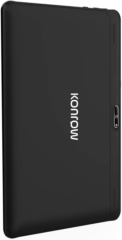 Планшет 10.1" KONROW K-TAB1005 2/32Gb 4G 2-SIM 4 ядер Android 11 5000 mAh Черный, фото №6