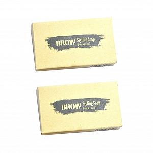 Бальзам POPETPOP Jade-Haarschmuck Augenbrauenseife 2St - Фото 1