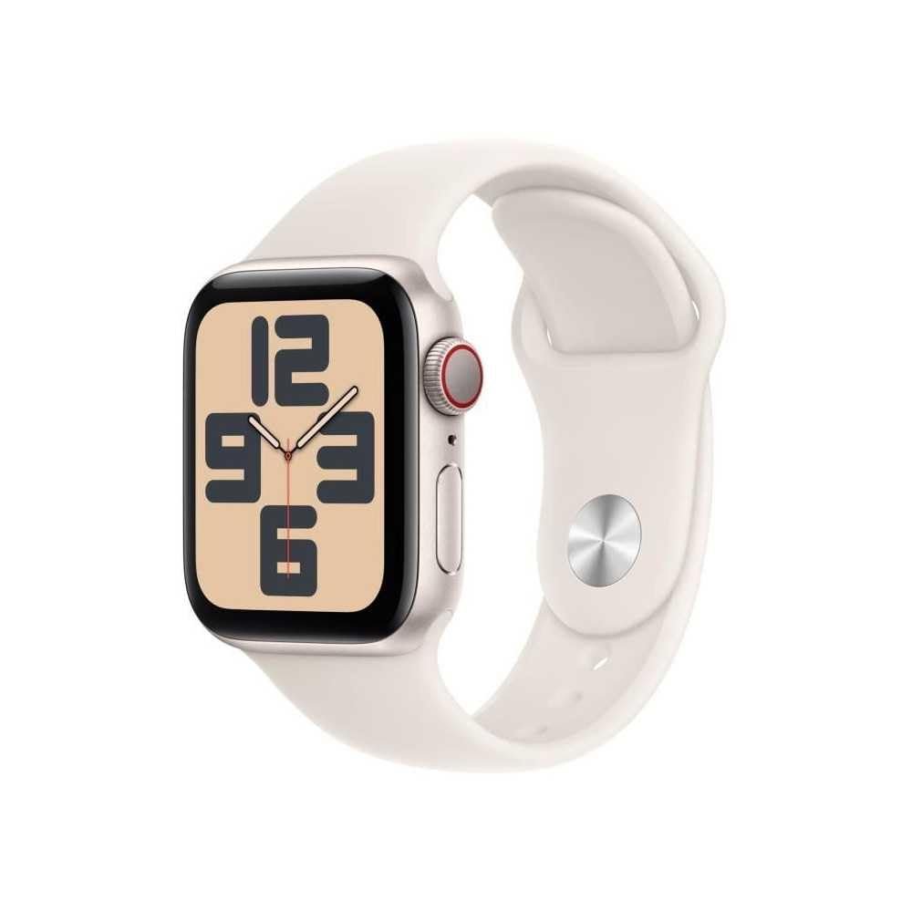 Смарт-годинник Apple Watch SE (2nd Generation) GPS + Cellular 40мм Алюмінієвий корпус Полярна зірка та спортивний ремінець Полярна зірка (S/M), фото №1