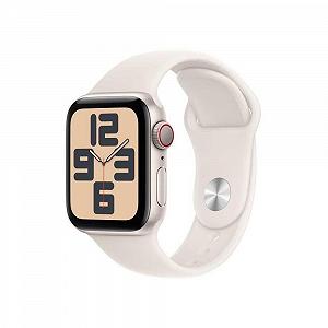Смарт-годинник Apple Watch SE (2nd Generation) GPS + Cellular 40мм Алюмінієвий корпус Полярна зірка та спортивний ремінець Полярна зірка (S/M) - Фото 1